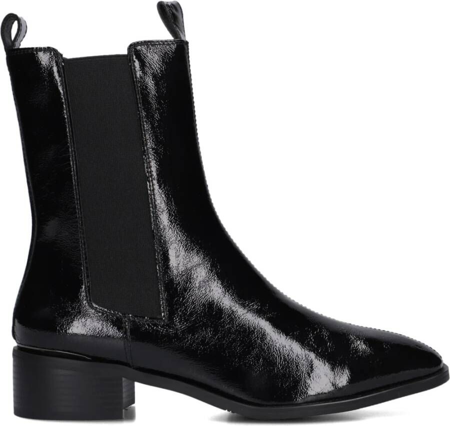 STEFANO LAURAN Chelsea Boots Dames Botin Plano Lakleer Zwart - Foto 5