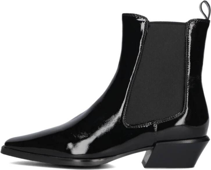 STEFANO LAURAN Enkellaarsjes Dames Pe2104 Maat: 36 Materiaal: Lakleer Kleur: Zwart - Foto 3