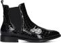 STEFANO LAURAN Enkellaarsjes Dames S3298 Maat: 42 Materiaal: Lakleer Kleur: Zwart - Thumbnail 3