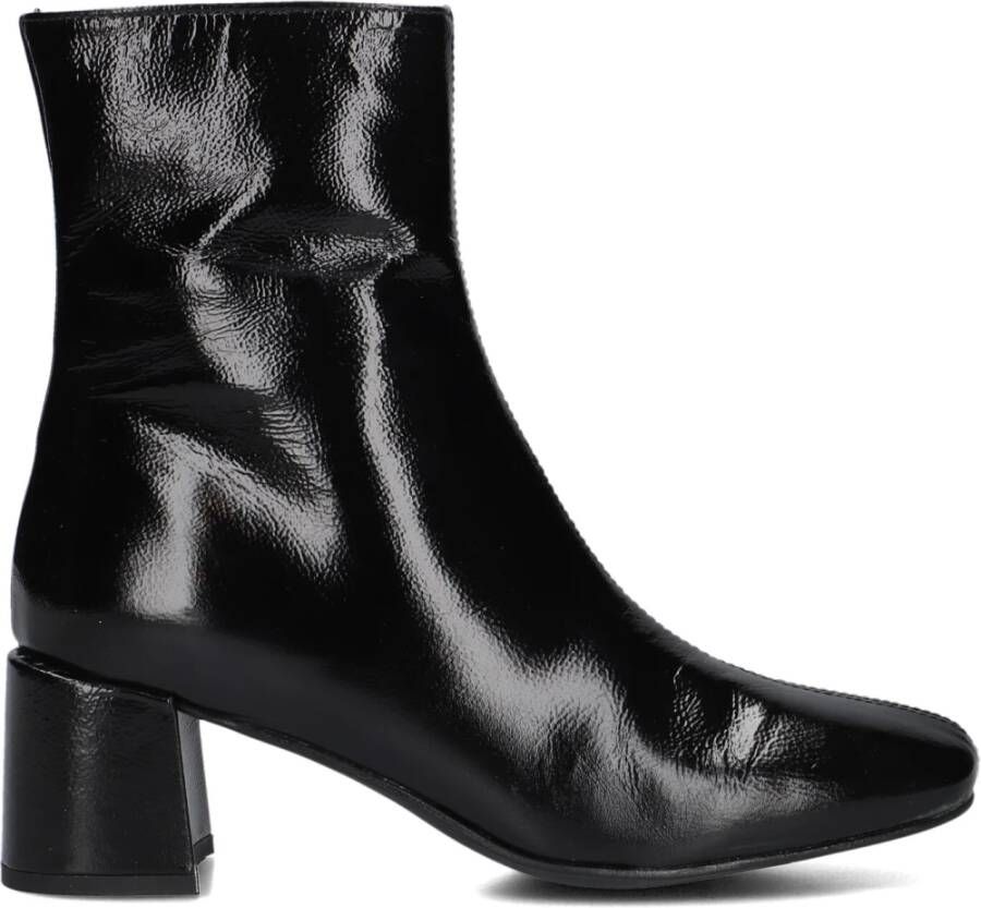 STEFANO LAURAN Enkellaarsjes Dames S3093. Maat: 37 Materiaal: Leer Kleur: Zwart