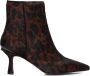 STEFANO LAURAN Enkellaarsjes Dames Botin Maat: 40 Materiaal: Leer Kleur: Zwart - Thumbnail 3