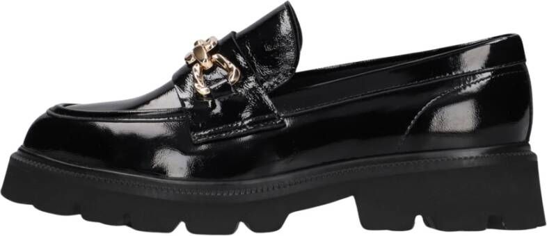 Stefano Lauran Zwarte Loafers voor Dames