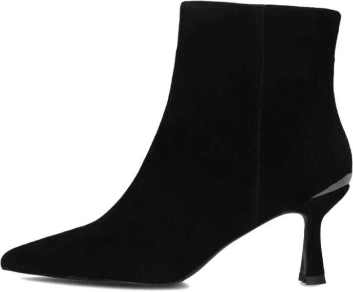 STEFANO LAURAN Enkellaarsjes Dames Botin Maat: 38 Materiaal: Suède Kleur: Zwart - Foto 3