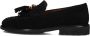 STEFANO LAURAN Loafers Dames Pe2013 Maat: 39 Materiaal: Suède Kleur: Zwart - Thumbnail 2