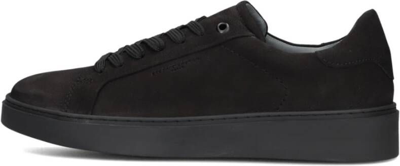 Stefano Lauran Zwarte Veterschoenen Lj2503