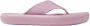 Stella Mccartney Sandalen Air Slide Flip Flop in poeder roze - Thumbnail 1