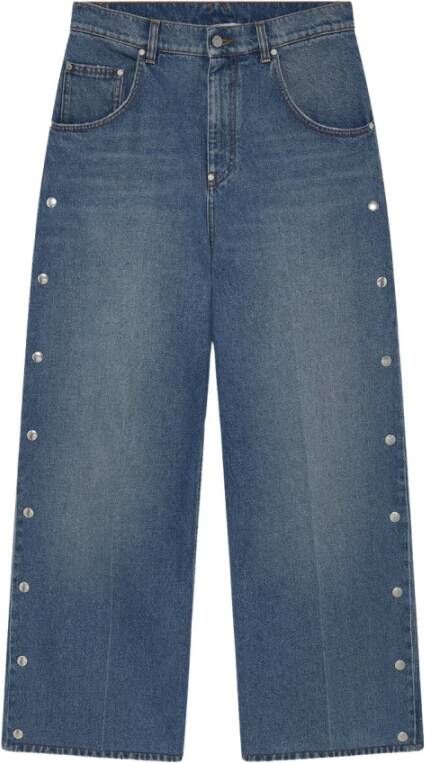 Stella McCartney Bootcut Denim Jeans met Metalen Studs