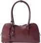 Stella McCartney Bordeaux Rode Handtas met Hangslot Detail - Thumbnail 1