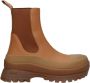 Stella McCartney Bruin Leren Enkellaarzen - Thumbnail 1