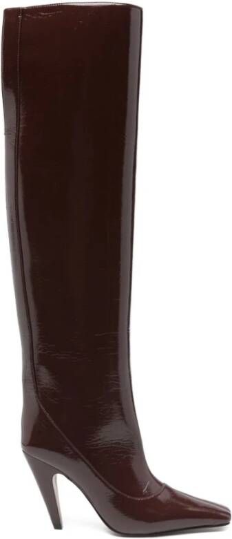 Stella McCartney Bruine Kniehoge Laarzen