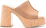 Stella Mccartney Matte Skyla Mules met Medium Hak Brown Dames - Thumbnail 11