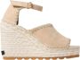 Stella McCartney Chique Espadrille Sleehak Sandalen met Gesp - Thumbnail 1