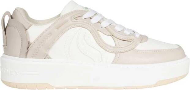 Stella McCartney Contrasterende Inzetten Lage Sneakers