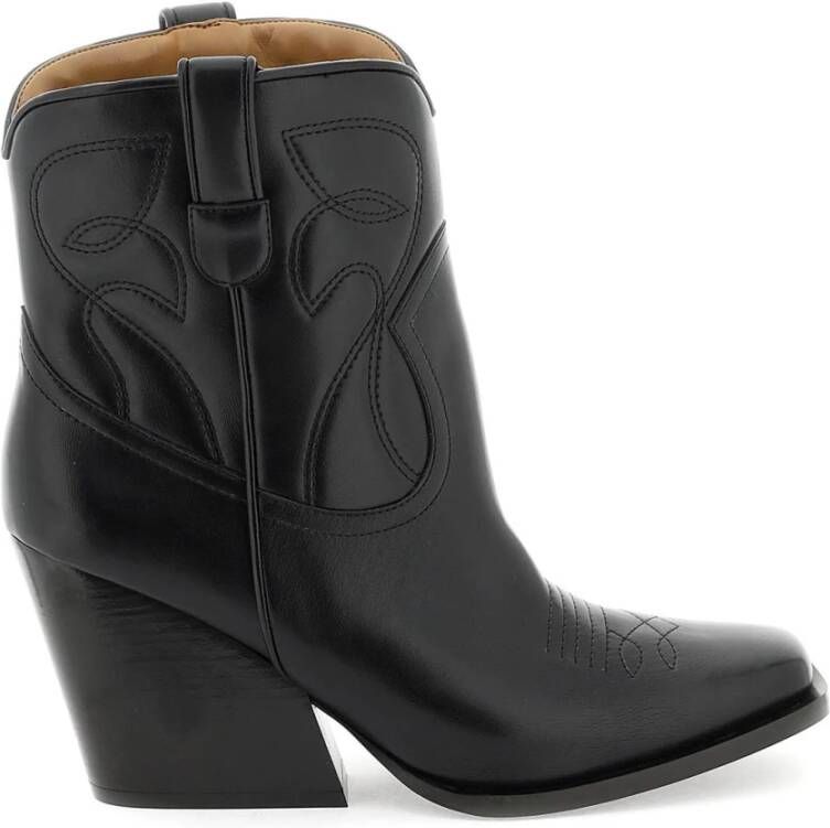 Stella Mccartney Cowboy Boots Black Dames