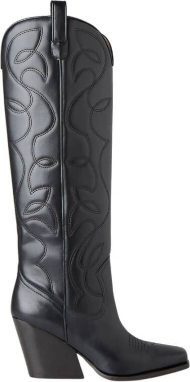 Stella Mccartney Cowboy Cloudy Alter Mat Laarzen Black Dames
