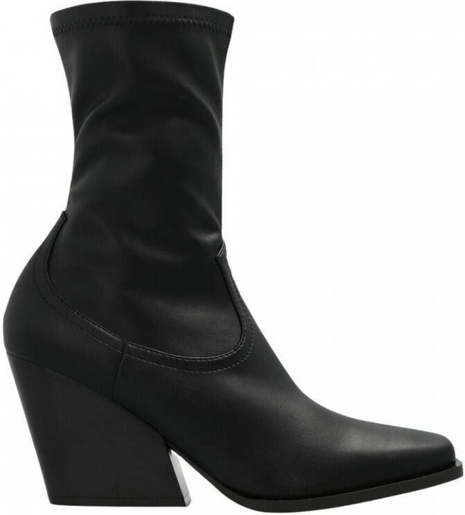 Stella Mccartney Cowboy heeled ankle boots Zwart Dames