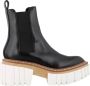 Stella Mccartney Zwarte Platformlaarzen van Synthetisch Leer Black Dames - Thumbnail 1