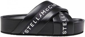 Stella Mccartney Sandalen Platform Vesta Slides in black