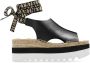 Stella Mccartney Zwarte Sandalen met Plateauhak Black Dames - Thumbnail 7