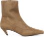 Stella McCartney Kameel Soklaarzen met Gebeeldhouwde Hak - Thumbnail 1