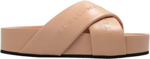 Stella Mccartney Poeder Slider Sandalen Pink Dames