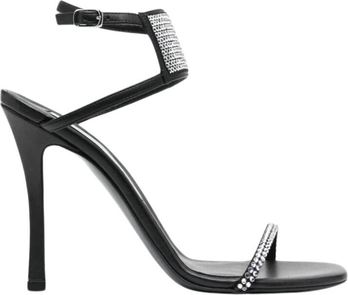 Stella Mccartney Kristal Hiel Sandalen Black Dames