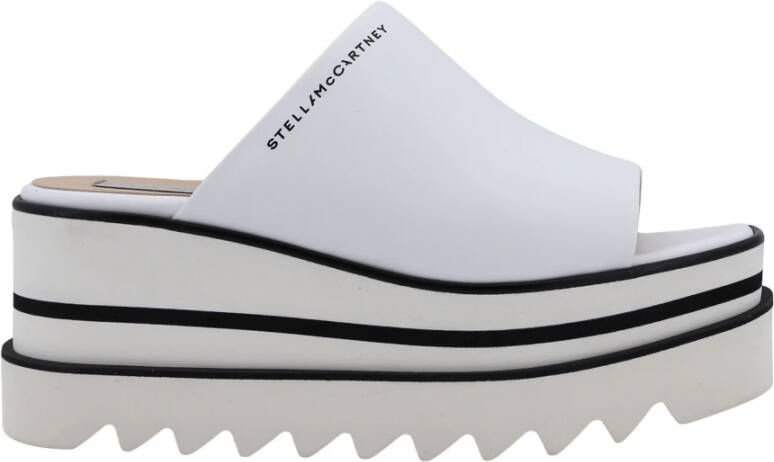 Stella Mccartney Logo Print Sneakers White Dames