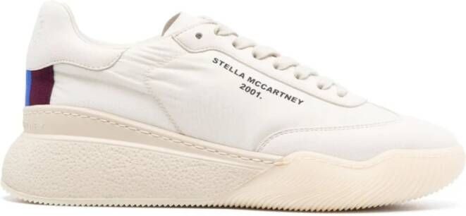 Stella Mccartney Sneakers met dikke zool en veters White Dames