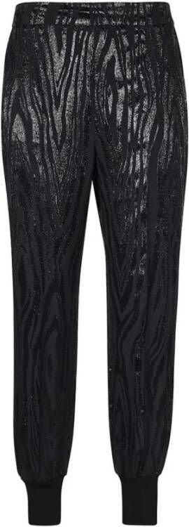 Stella McCartney Lurex Joggingbroek met Geribbelde Enkelboorden
