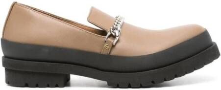 Stella McCartney Luxe Faux Leren Loafers met Kettingdetail