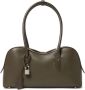 Stella McCartney Olijfgroene Handtas met Hangslot - Thumbnail 1