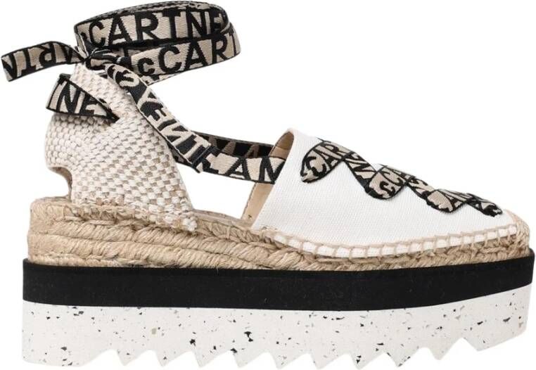 Stella McCartney Platform LaceUp Espadrilles