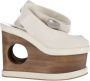 Stella McCartney Pre-owned Cotton sandals White Dames - Thumbnail 1
