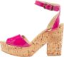 Stella McCartney Pre-owned Fabric sandals Pink Dames - Thumbnail 1