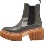 Stella McCartney Pre-owned Leather boots Gray Dames - Thumbnail 1