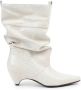 Stella McCartney Pre-owned Leather boots White Dames - Thumbnail 1
