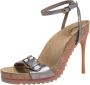 Stella McCartney Pre-owned Leather sandals Gray Dames - Thumbnail 1
