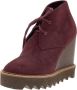 Stella McCartney Pre-owned Suede boots Red Dames - Thumbnail 1