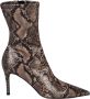 Stella McCartney Python Print Enkellaarsjes met Hak - Thumbnail 1