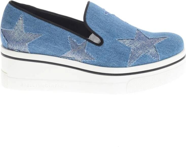 Stella Mccartney Comfort Sneakers Binx Blue Dames