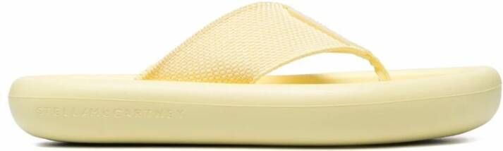 Stella Mccartney Air Slides Yellow Dames