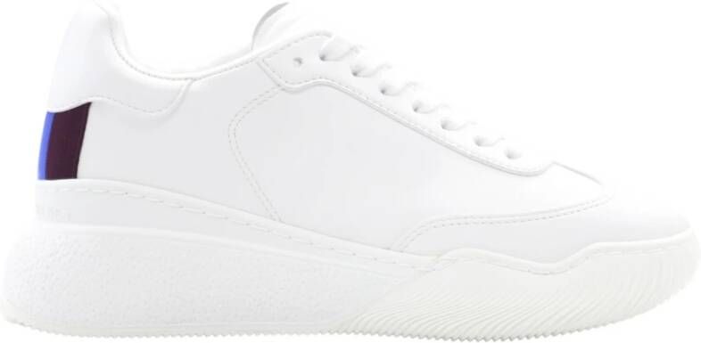 Stella Mccartney Beige Modieuze Sneakers met Ronde Neus en Veters Beige Dames - Foto 4