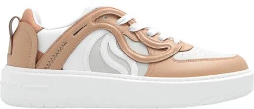 Stella Mccartney Witte vegan leren sneakers White Dames