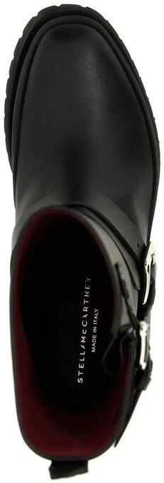 Stella McCartney Zwarte enkellaarsjes met sterdetails - Foto 2