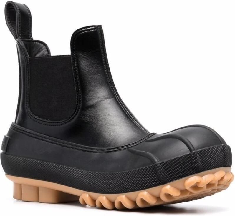 Stella Mccartney Zwarte synthetische Duck City Chelsea laarzen Black Dames - Foto 2
