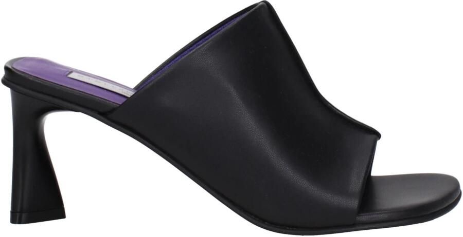 Stella Mccartney Elsa Mules met Sculpturale Hak Black Dames