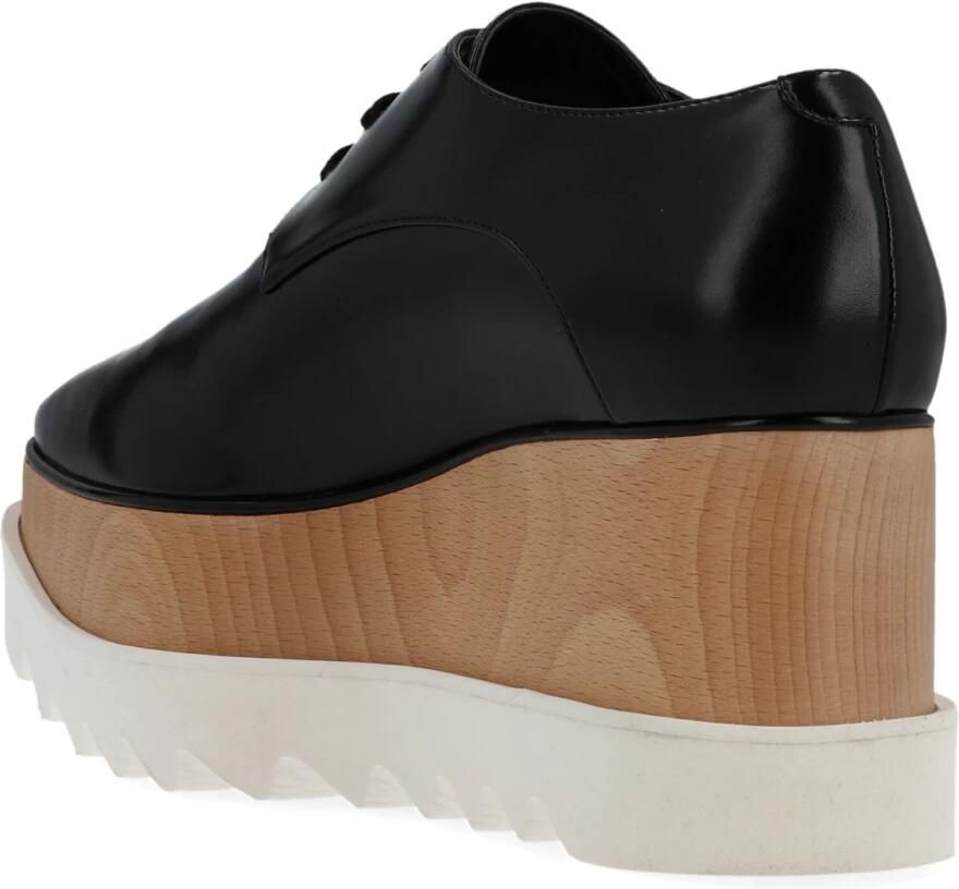 Stella Mccartney Alter Mat Veterschoen met FSC Houtdetail Black Dames - Foto 2
