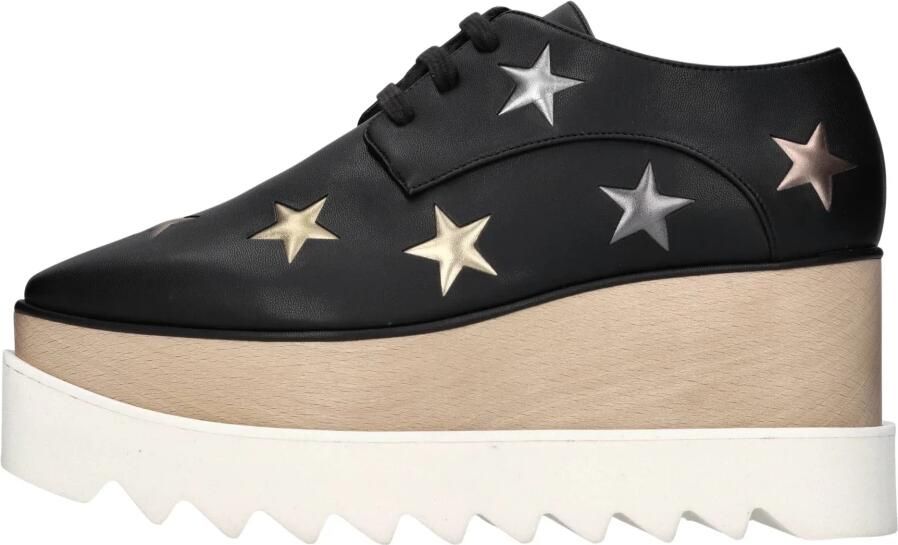 Stella Mccartney Houten platformschoenen Zwart Dames