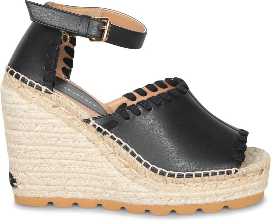 Stella McCartney Zwarte Espadrilles voor Vrouwen