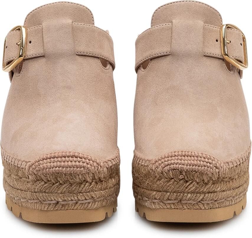 Stella McCartney Gaia Suede Clogs - Foto 3